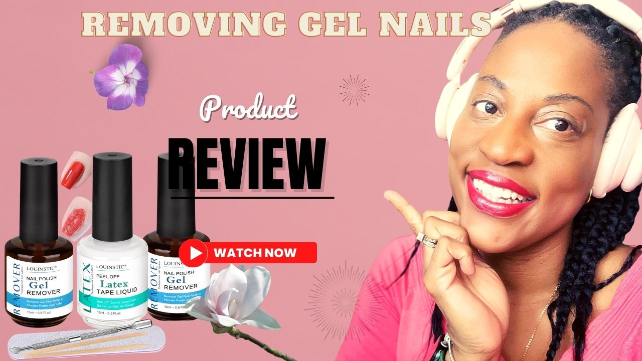 Watch me remove my gel nails.